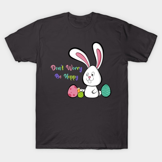 Hoppy Bunny T-Shirt by Art by Nabes